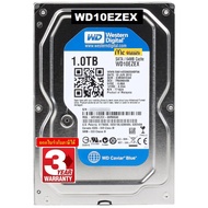 1TB HDD (ฮาร์ดดิสก์) WD BLUE 7200RPM SATA3 (WD10EZEX) - รับประกัน 3 ปี