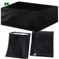 ALANFY Billiard Table Cover, 7/8/9 Feet Oxford Cloth Pool Table Dust Cover, Durable Thickened with D