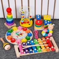 Today New Products/Baby Educational Toys 0-1-2 Years Old Exercise Grip Color Cognition Music Percuss