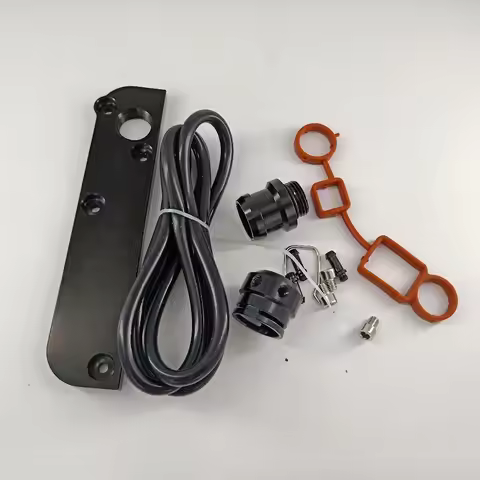 PCV Delete Solution Kit w/ Boost Cap for MK5 Golf G-Ti S3 Leon Cupra black