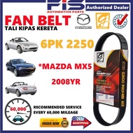 FIS Gaido Fan Belt Mazda MX-5 2008YR Air Cond Alternator Power Steering Belt 6PK2250 Tali Kipas Kere