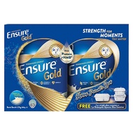 Ensure Gold Vanilla 2 X 850g free (Glass container)