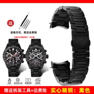 รองรับ Youyang TAG สายนาฬิกาเหล็กโค้งแข็ง Tag Heuer Monaco Series สำหรับผู้ชาย