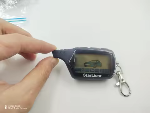 Russian A91w2-Way LCD Remote Control Key for Russian Car Alarm Starline style A91W Keychain KGB FX-3