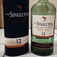 Botol Bekas The Singleton 12 - Speyside Single Malt Scotch Whisky.