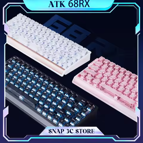 ATK 68RX Magnetic Switch Gaming Keyboard Hall Effect 8K Polling Rate RT Rapid Trigger SOCD Wired Key