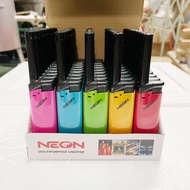 Neon Lighter Gas ZY-6BL / Long Lighter / Pemantik Api Dapur Gas / Refillable / Stove Gas Lighter / P