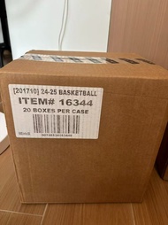 【全新現貨 | 未拆封】2024/25 Panini Hoops Basketball Hobby Sealed 20 box Case 籃球球星卡 原封箱