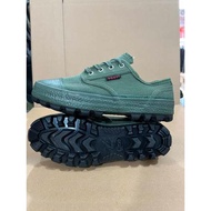 red wing safety boots kasut safety boot lelaki 3537 Kasut Jiefang Asli Lelaki Deodoran, Tahan Pakai,