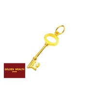 🌈Golden Wealth Key Series Loket Kunci Emas 916 黄金锁匙吊坠