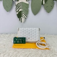 全新🔥 GOYARD Pochette Plumet 白色信封包 2025年 全套有單
