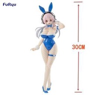 【賣場免運】全新正版 FURYU 超級索尼子 藍色兔女郎 景品 BiCute Bunnies  未開封正版盒裝現貨。 非