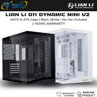 LIAN LI O11 DYNAMIC MINI 2 ( BLACK / WHITE ) MATX/ATX CASING