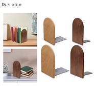 Devoko Bookends Storage Rack Bookcase Magazines Supports for files Documents Library