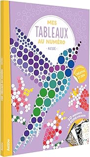 Mes tableaux au numéro - Nature: 20 tableaux avec + de 8000 stickers