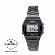 [Watchspree] Casio Standard Digital Retro Design Black Ion Plated Band Watch B640WB-1A