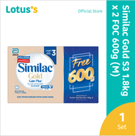 Similac Gold Step 3 1.8Kg X 2 Foc 600G (M)