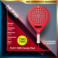 Two Two Play One Candy Red Racket Padel Nora Dynamic Sport