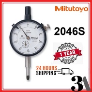 Mitutoyo 2046S Dial Indicator With Lug Back 10mm Malaysia Supplier (2046A New Model)