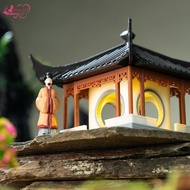 Abbraccia Miniature Pagoda Figurine Ornament Model Multifunctional Small Gazebo Statue