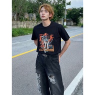 Uniqlo's 45 Year Old GANDAM Co Branded Printed T-shirt Short Sleeved SEED Mercury Witch