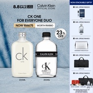 [8.8  Exclusive]Calvin Klein One For Everyone Duo ( Calvin Klein Ck One Eau De Toilette 200ml + Calv