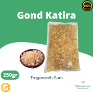250gr Gum Katira / Gond Katira / Tragacanth Gum / Arabic Gum / Getah Anggur 250gram