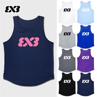3V3 Vest Quick-Drying Mesh Breathable Training Suit Sports Basketball Sports Canless American Style 