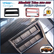 【Mitsubishi Triton 2024-2025】Carbon Fiber Headlight Adjustment GLS GLX GL AT Premium AT GL MT GL Car