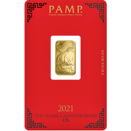5g PAMP Suisse Gold Bar 2021 Ox