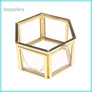 HAP Geometric Jewelry Display Organizer Keepsake Box for Case Home Decorative Box