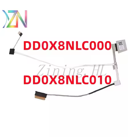For HP 450 455 G7 HSN-Q25C Screen cable Display screen flat Cable DD0X8NLC000/010/020