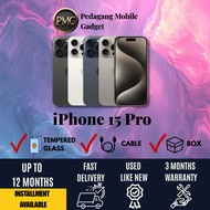 USED IPHONE 15 PRO 128GB | 256GB ALL FUNCTIONS, CONDITION TIPTOP