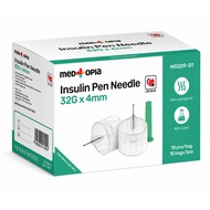 Medtopia Insulin Pen Needle 32G x 4mm 100s