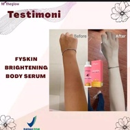 Terlaris✅ NFTHEGLOW FYSKIN BRIGHTENING BODY SERUM/Body Lotion Viral