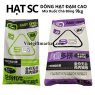 Hạt SC Dành Cho Mèo Không Độn Ngũ Cốc Dành Cho Mèo Mọi Lứa Tuổi Bao 9kg