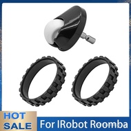 Replacement Front Wheel and Tires Skin For IRobot Roomba I7 E5 E6 500 600 700 800 900 Series Anti-Sl
