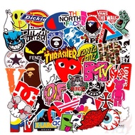 5pcs Sticker PACK LOGO hypebeast graffiti Sticker Vinyl Laptop Waterproof DIY HP Motorcycle Helmet Car ipad tablet HYPE BEAST BRANDED BRAND SUPREME Etc