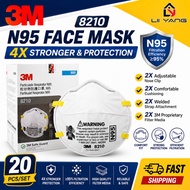 [Original] 3M 8210 N95 Particulate Respirator (20Pcs/Box) N95 Face Mask 口罩 3M Respirator