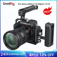 SmallRig Full DSLR Cage for Sony Alpha a7iv A7 IV / Alpha 7S III Advanced Cage Kit L-Bracket Basepla