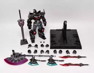 MC 肌肉熊 黑色 擎天柱 合金成品