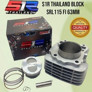 S1R THAILAND CYLINDER BLOCK SRL115 FI 60MM, 63MM 100% ORIGINAL S1R THAI