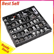 42PCS Whitelotous Domestic Sewing Machine Presser Foot Feet Snap-on Set For Brother,Singer