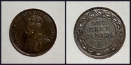 Canada Coin 1 Cent 1914 King George V.