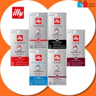 illy Coffee Nespresso Capsule Set – 6 types (10 Capsules/Pack)