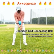 ARROGANCED Golf Connecting Ball, Easy To Use Durable Golf Training Aid, Golf Training Ball Swing Mec