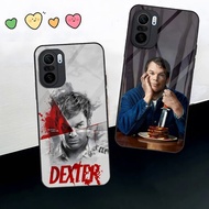 Phone Case Glass Dexter New Blood For Xiaomi 14 13 12X 11 10 12Pro Lite PocoF3 Redmi Note 13 10 9 Pr