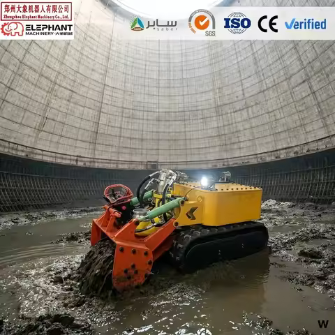 Automatic Sludge Cleaning Robot Explosion-proof Sludge Cleaning Robot Industrial Automatic Desilting
