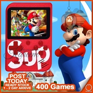 𝟰𝟬𝟬 𝗚𝗔𝗠𝗘𝗦 Retro Classic Game in 1 Portable Gameboy Game Console Emulator AV Out TV Mario Contra Soni