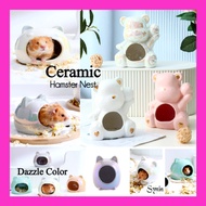 🇸🇬 Cozy Ceramic Pet Hideout Hamster Habitat House